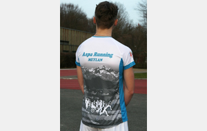 T-shirt ASPA Running Meylan H/F - Tarif EXTERIEUR